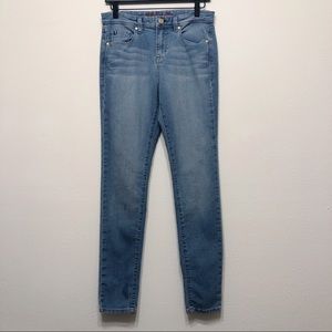 US Polo Light Wash High-Rise Curvy Skinny Jeans -8